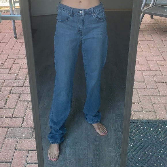 levis 505 straight leg light wash jeans - Picture 3 of 3